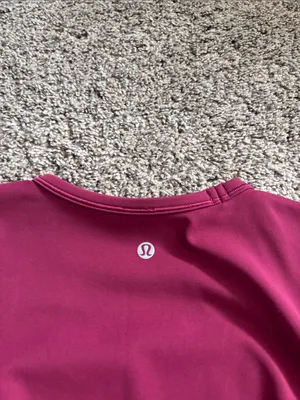 Lululemon All It Takes Nulu Long-Sleeve Shirt Deep Luxe size small thumbnail 5
