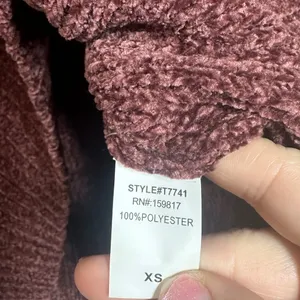 Altar’d State Slouchy Pink Knit Sweater thumbnail 4