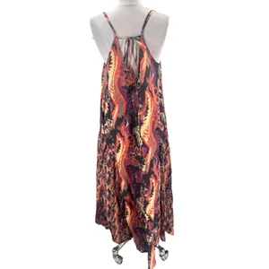 Free People Everything and More maxi slip Dress‎ Sz M thumbnail 5