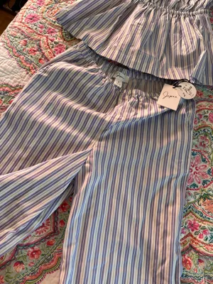 Japna striped two piece set  thumbnail 3