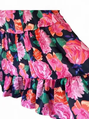 Francesca's mi ami Seth floral babydoll dress. Size XL. thumbnail 5