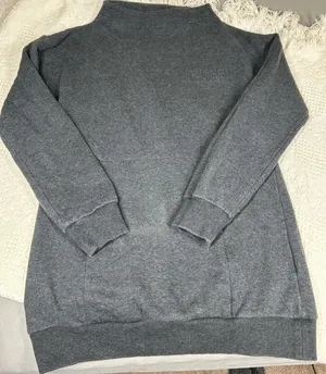 Gymshark Women's Size M So Soft Gray Mock Neck Sweater thumbnail 1