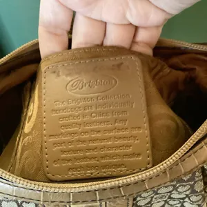 Brighton Tan‎ Leather Handbag thumbnail 3