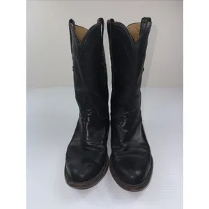 Lucchese Women 5B Classics Roper Black Boots L5512RR L4002 57943 Made In USA thumbnail 2