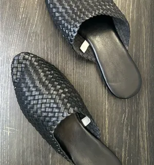 Universal Threads Loafers Black Woven Slip-On Loafers - Stylish Casual Comfort 7 thumbnail 1