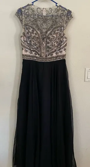 Womens Let’s Dress size Medium Black thumbnail 1