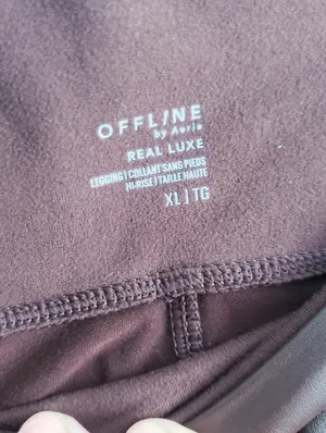 Offline By Aerie Goals Gloss High Waisted Pleather Leggings thumbnail 8