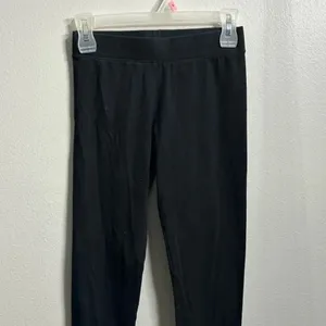 American Eagle Women‎ Black Hi-Rise Standard Leggings Pants Size Small thumbnail 2