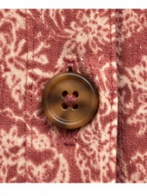 Lucky Brand Floral Button Front Shirt Dress Size M Ruffle Sleeve Tie Waist thumbnail 5