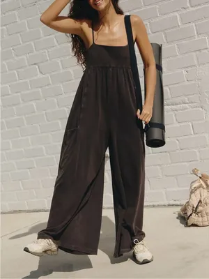 NWOT Free People FP Movement Hot Shot Strappy Onesie - black - XS thumbnail 3