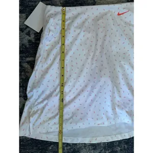 Nike Women's Dri-Fit Victory Golf Skort White Orange UPF 40+ Pockets Size Small NEW thumbnail 7