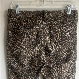 J. McLaughlin Lexi Leopard Print Straight Leg Jeans Size 6 thumbnail 10