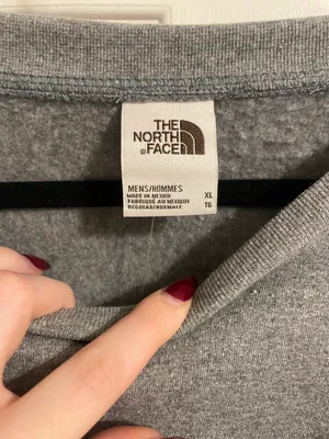 The North Face Gray Heritage Patch Crewneck thumbnail 5