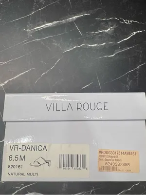 Villa Rouge Leopard Print Toe Loop Mule Low Heel Open Toe Sandals Size 6.5 BNIB thumbnail 8