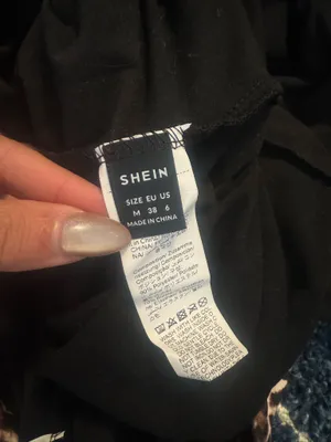 SheIn Cheetah print long sleeve cropped off-shoulder top with matching flare pants thumbnail 3