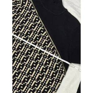 Women’s Beige Knit Sweater Pullover Long Sleeve Zipper‎ Casual Small thumbnail 6