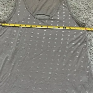American Rag Cie Sleeveless Taupe Brown Tank Top thumbnail 5