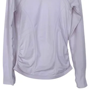 Athleta Fastest Track Momentum Seamless Long Sleeve Ruched Top XS Purple Lilac thumbnail 5