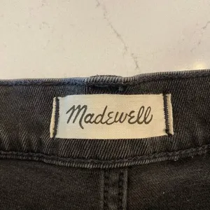 Madewell High-Rise‎ Denim Shorts Black Size 24 thumbnail 4