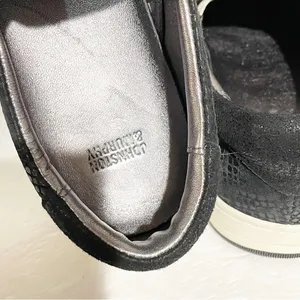 Johnston‎ & Murphy Womens 7M Slip-on Textile Leather Snakeskin Pattern Sneaker thumbnail 7