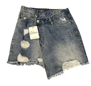 Elan Crossover Denim Mini Skirt NEW thumbnail 1