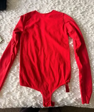SKIMS Red Bodysuit thumbnail 1