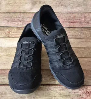 Skechers Slip In Shoes Womens 8.5 Breathe Easy Roll With Me Memory Foam Black thumbnail 1