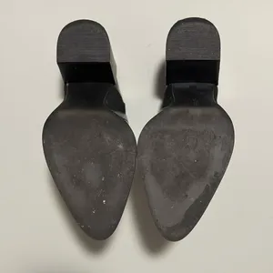Leather Block Heel Ankle Boots with Stretch Detail thumbnail 10