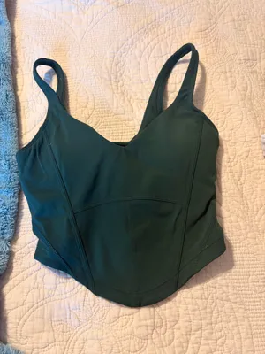 Lululemon Align Tank Corset Top Green thumbnail 2