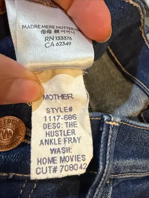 Women’s Mother The Hustler Ankle Fray Wash Home Movies thumbnail 10
