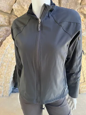 REI Full Zip Gray Jacket Zipped Pockets Women's Size Medium thumbnail 1
