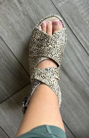 Matisse Animal Print Platform Sandals thumbnail 8