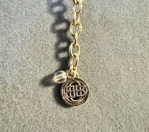 Dana Buchman Gold Tone Rhinestone Necklace thumbnail 3