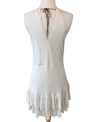 Nordstroms Piper Project Sleeveless Boho Leather Strap Ruffle Skirt Dress thumbnail 16