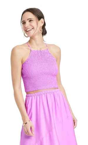 NWT A New Day Womens Apron Tank Top 89947990 Purple L thumbnail 1