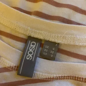 ASOS Long Sleeve Tee Shirt in Pink and White 💜 thumbnail 4