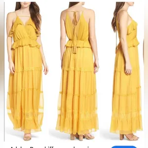 Adelyn Rae Sunny Yellow Maxi Dress thumbnail 2