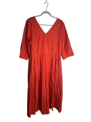 Parterre MARGOT DRESS in poppy 4 nwt thumbnail 6