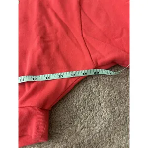 Alo Candy Red Accolade Crewneck And Airlift Shorts Set Small thumbnail 6