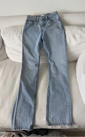Zara Light Wash Jeans thumbnail 1