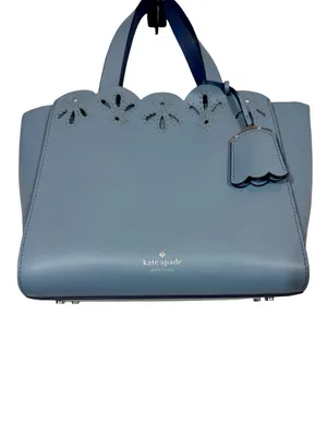 Kate Spade Mini Mina Magnolia Street Eyelet Satchel Blue Dawn/Constellation Blue thumbnail 3