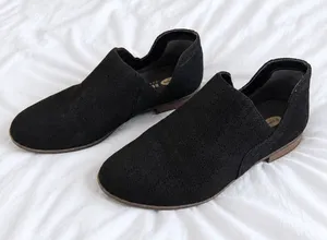 Dr. Scholl’s Black Perforated Ankle Booties – Size 8 thumbnail 1