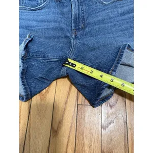 Madewell The Perfect Vintage Mid-Length Jean Short in Irmo Wash Comfort Stretch thumbnail 6