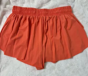 luogongzi 2 in 1 Flowy Running Shorts for Women thumbnail 4