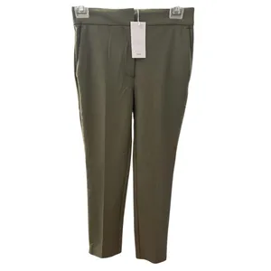 Mango Women's Skinny‎ Pants - Green Size 2 Petite thumbnail 4