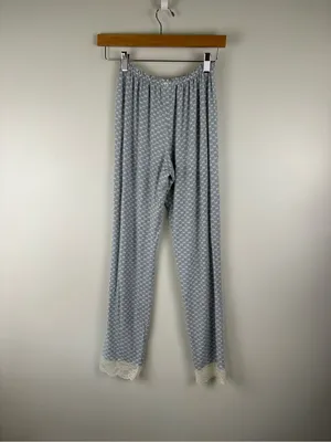 Eberjey Lace-Trimmed Sleep Pants Women's Size Small Modal/Spandex thumbnail 4