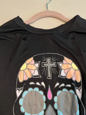 Sabo Skirt Skull distressed muscle top thumbnail 7