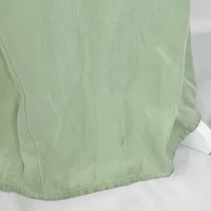 New Topshop Ring Detail Halter Neck Side Slit Maxi Dress Sage Green Size 6 thumbnail 17
