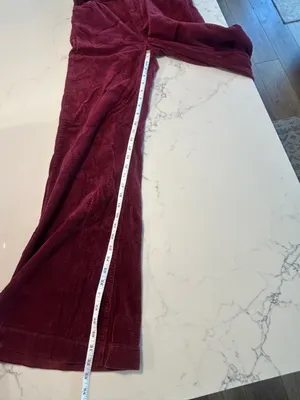 Rollas East Coast Flare Bordeaux Cord size 28 thumbnail 6
