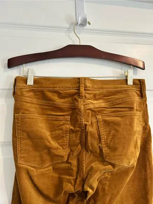 J Crew Corduroy Pants Golden Brown Size 29 thumbnail 6